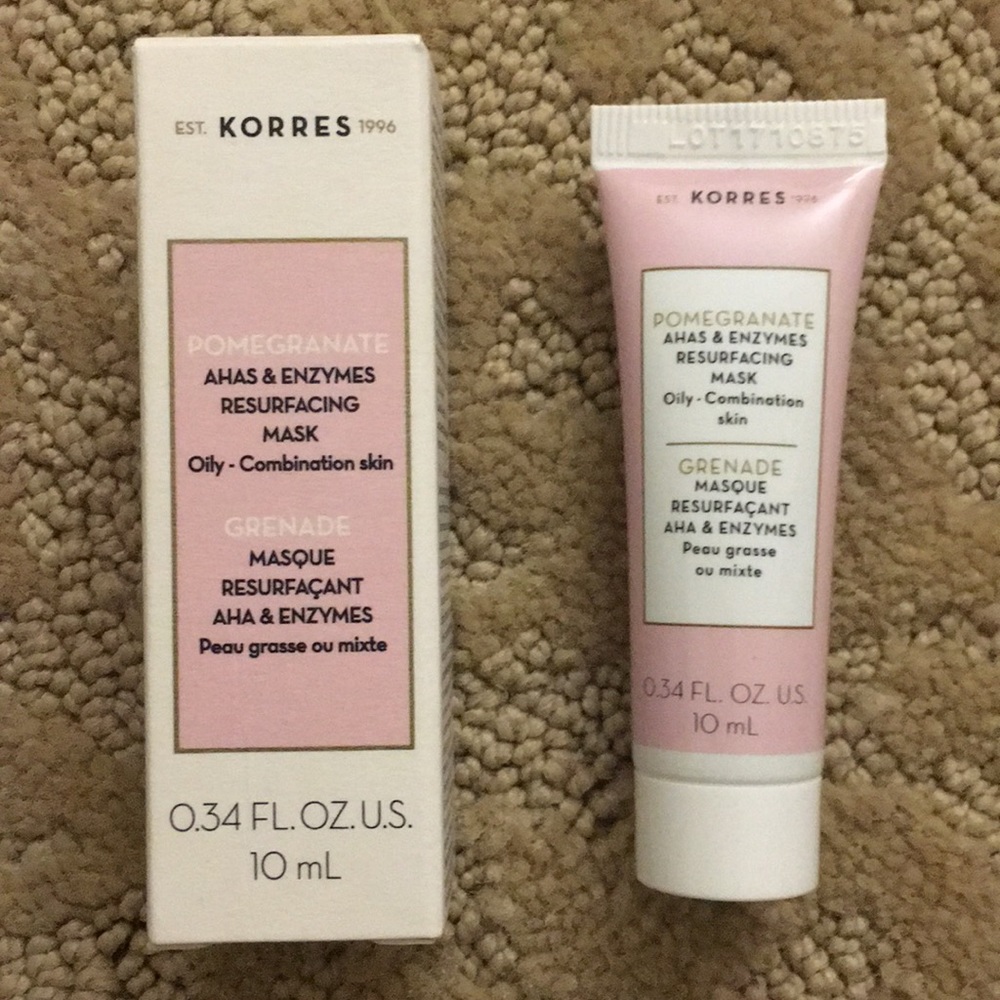 Korres Pomegranate Resurfacing Mask OilyCombo Skin